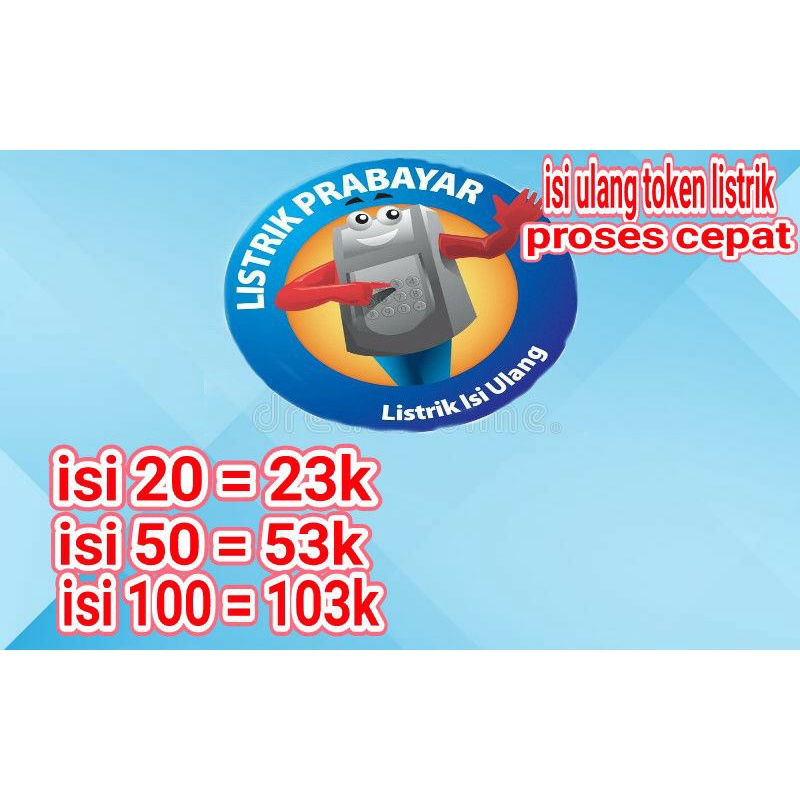 ISI ULANG TOKEN LISTRIK DENGAN CEPAT / ISI ULANG PULSA LISTRIK / ISI TOKEN PLN