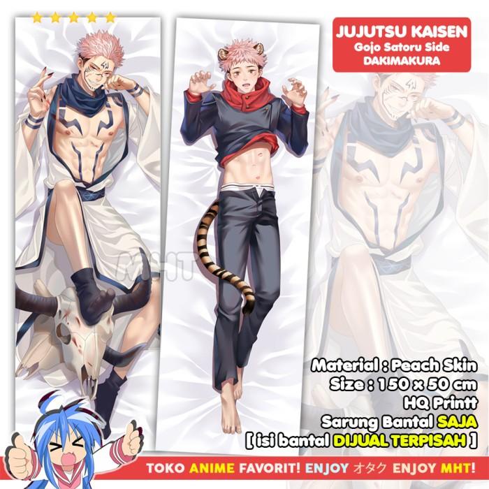 Sarung Bantal Anime Dakimakura Jujutsu Kaisen : Itadori Yuji Sukuna