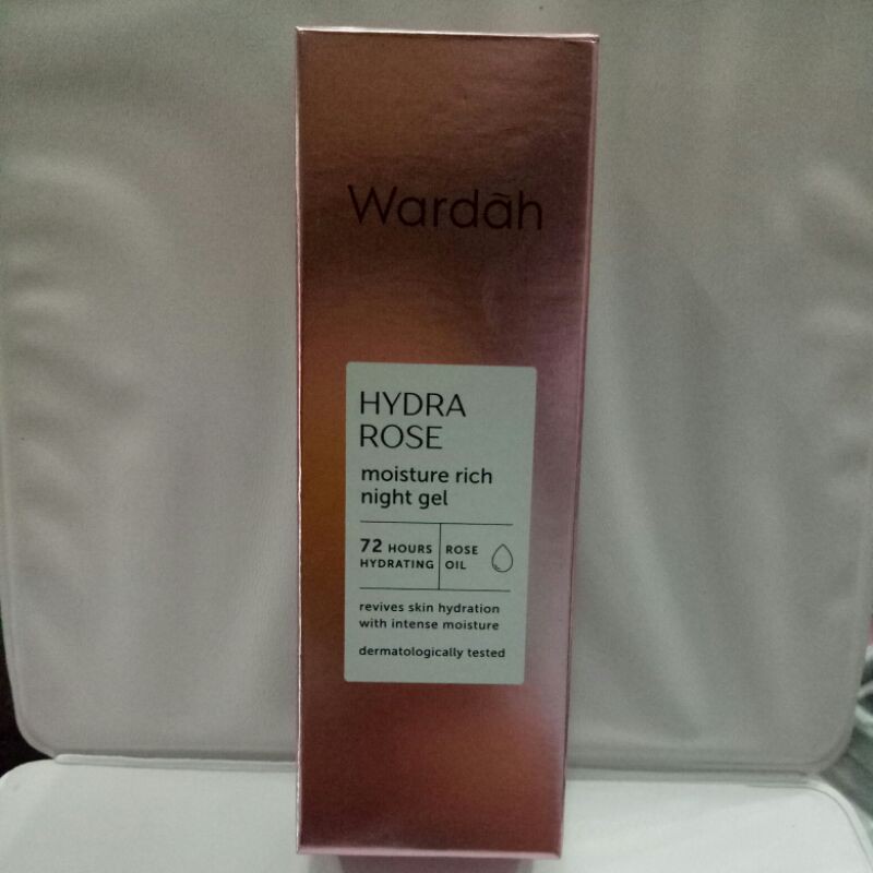 Wardah Hydra Rose Moisture Rich Night gel 17ml