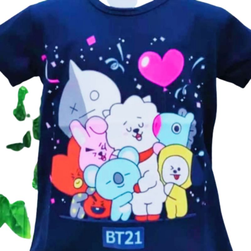 KAOS ANAK PEREMPUAN BTS UMUR 1-2-3-4-5-6-7-8-9-10-11-12 // ATASAN BAJU ANAK PEREMPUAN // GROSIR KAOS ANAK