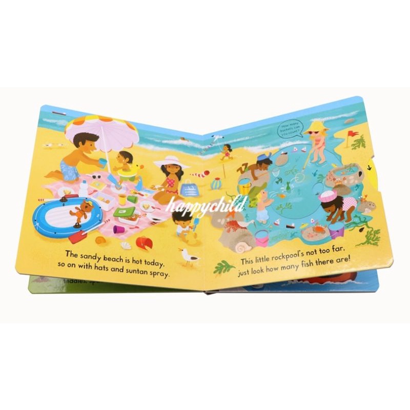 original guaranteed busy holiday going to beach campbell board book buku anak buku impor happychild