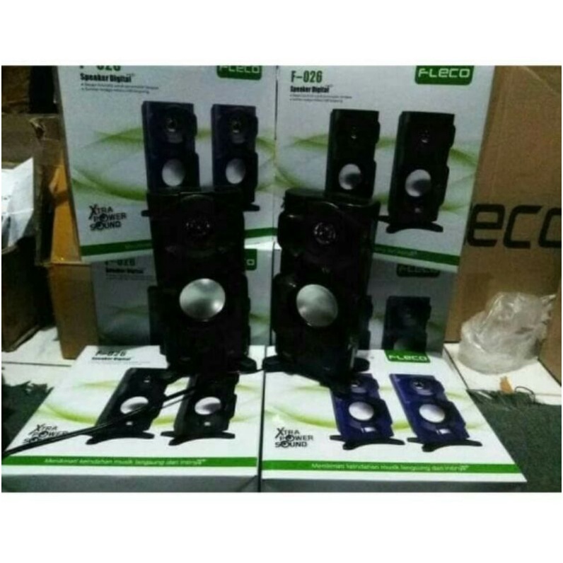 Speaker Fleco F-026 Speaker Laptop/Komputer/Televisi