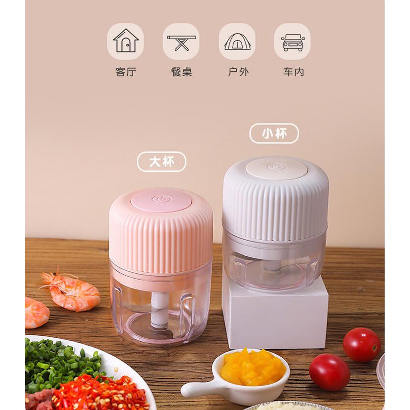 BISA COD Blender Portable Mini Mixer 260ML - LEEWONG HB-610