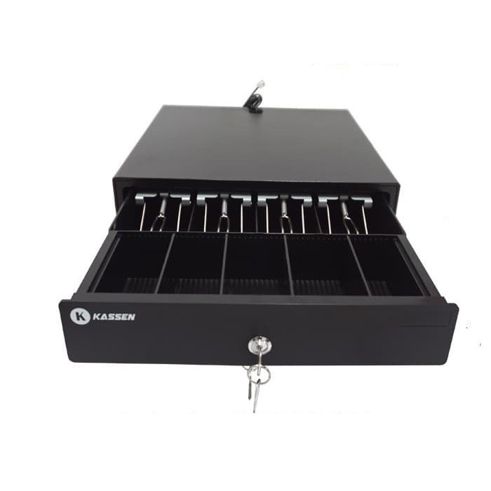 CASHDRAWER CASH DRAWER / LACI KASIR OTOMATIS MESIN KASIR EPPOS NT-335 RJ- 11