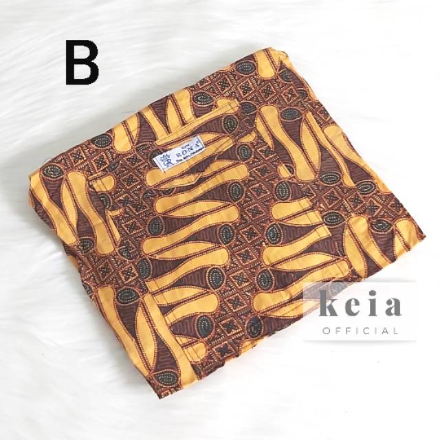 Celana Boim Dewasa Panjang FIT TO XXL Sogan Batik Katun