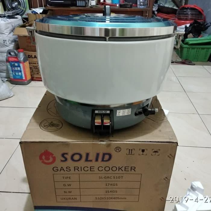 Solid Rice Cooker Gas SL-GRC 510T 10 Liter