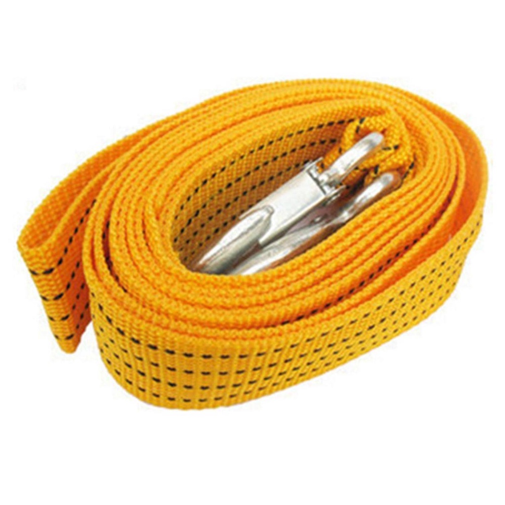 JEELY Tali Derek Mobil Emergency Tow Rope - 3M-Kuning