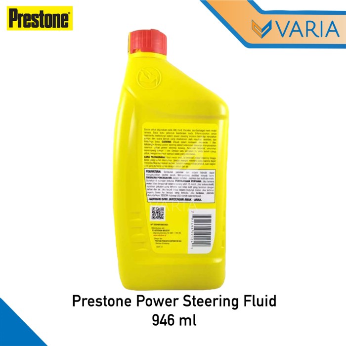 Prestone Power Steering Fluid 946 ml 1 Quart Liter Oli Setir Mobil