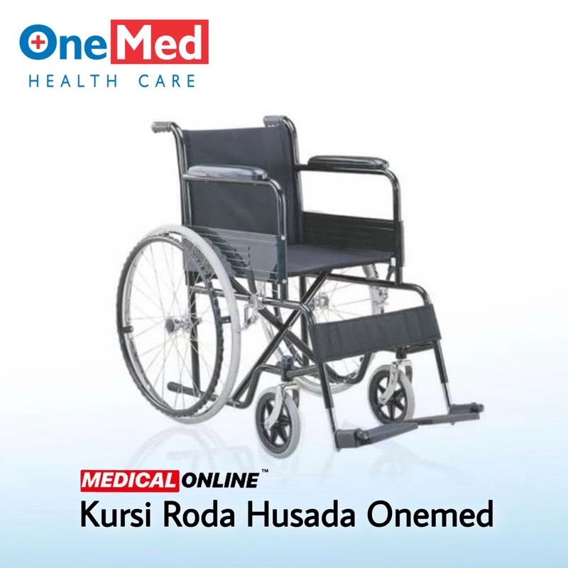 KURSI RODA ONEMER HUSADA WHEEL CHAIR ONEMED MEDICALONLINE MEDICAL ONLINE