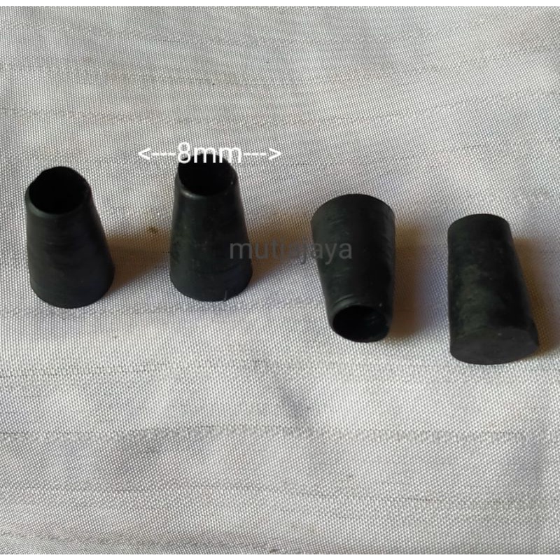 Kaki Karet, Pipa alas Meja dan Kursi 8mm
