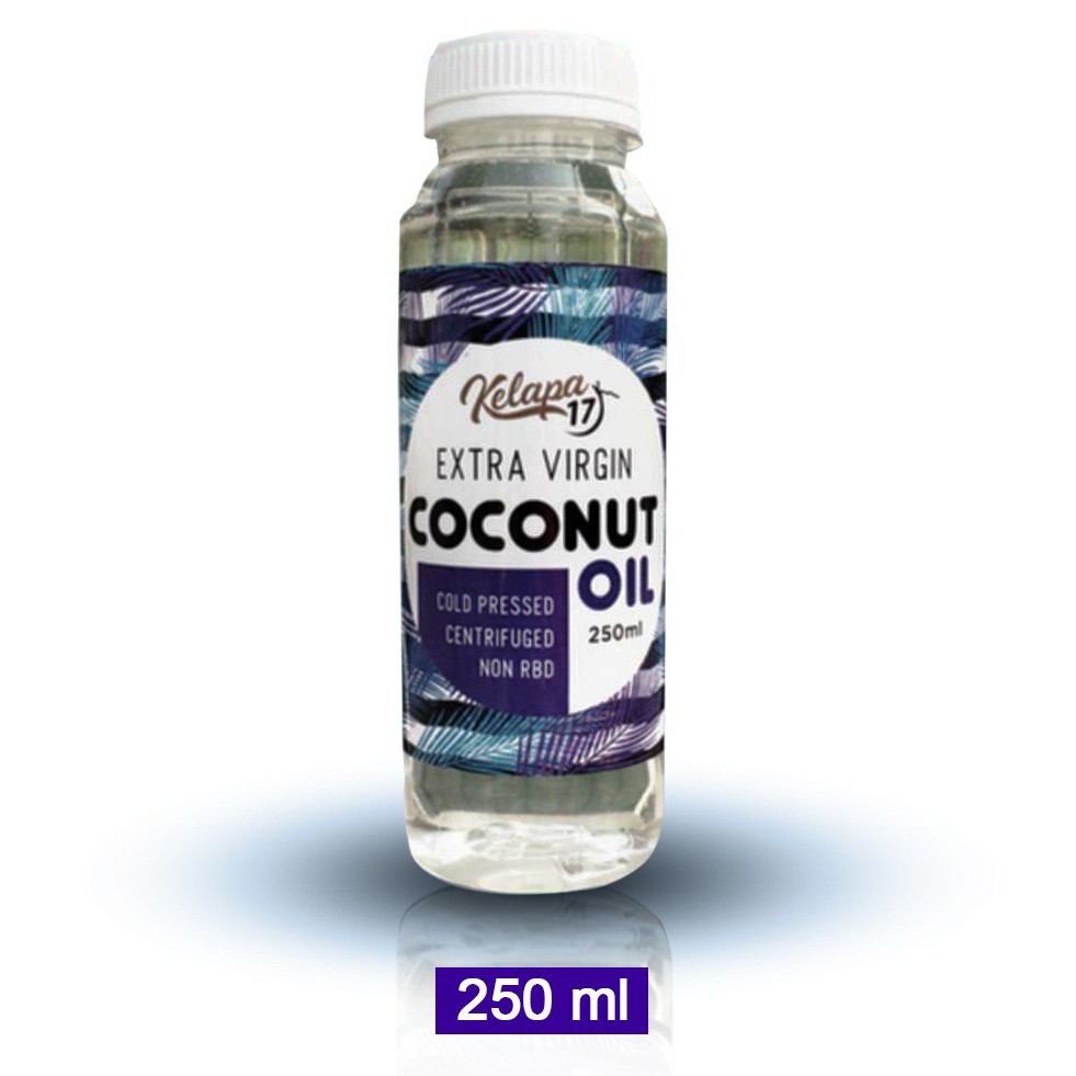 Kelapa 17, Extra Virgin Coconut Oil 250ml - Minyak Kelapa Murni