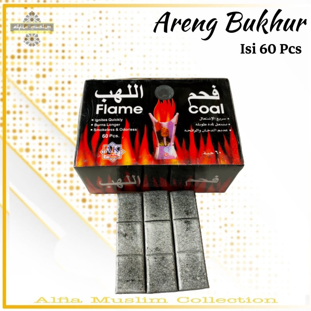 Areng Buhur Arang Bukhur Arang Sisha Arang Buhur Arang Flame Coal Arang Silver