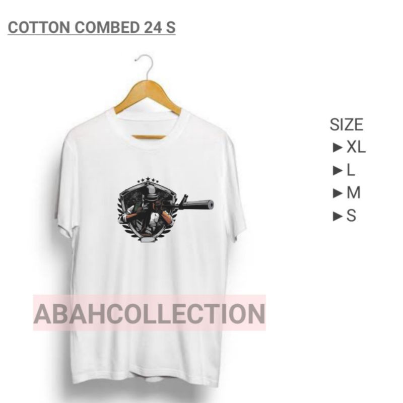 Kaos pubg sniper / kaos dewasa pria wanita / pashion dewasa pria wanita