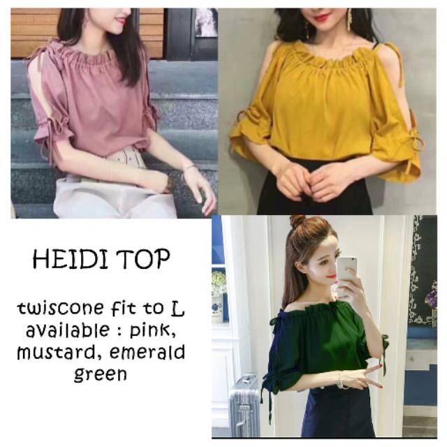 Heidi Top deFashionID Fashion Murah