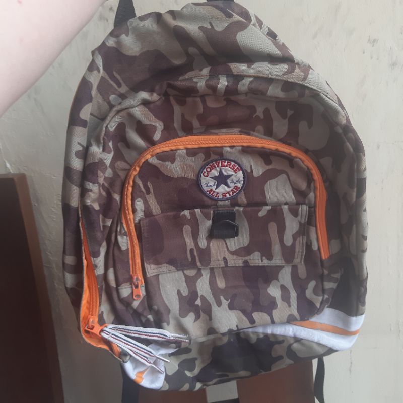 [SECOND] PRELOVED TAS RANSEL CONVERSE ORIGINAL ARMY