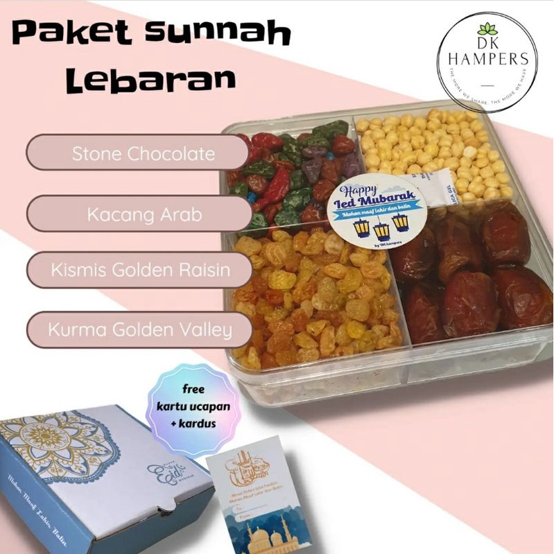 paket Sunnah ramadhan hampers lebaran kacang arab hantaran lebaran kurma, kismis golden raisin parcel ramadhan kurma golden valley par