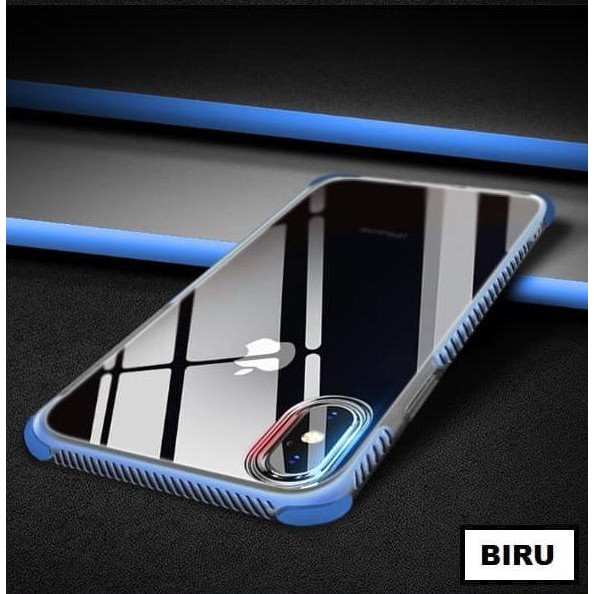 SOFT CASE CASING ANTI CRASH IPHONE 6 6S 6 6S PLUS 7 8 7 8 PLUS X MERAH TL128