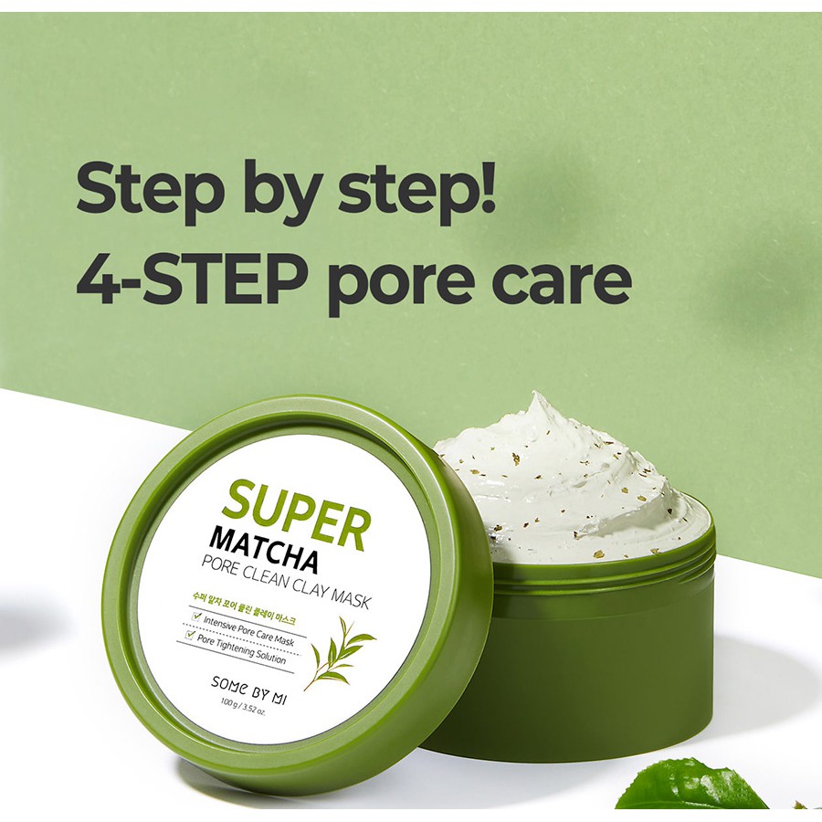 SOMEBYMI - Super Matcha Pore Clean Clay Mask 100 ml ( EXP Okt 2023 )