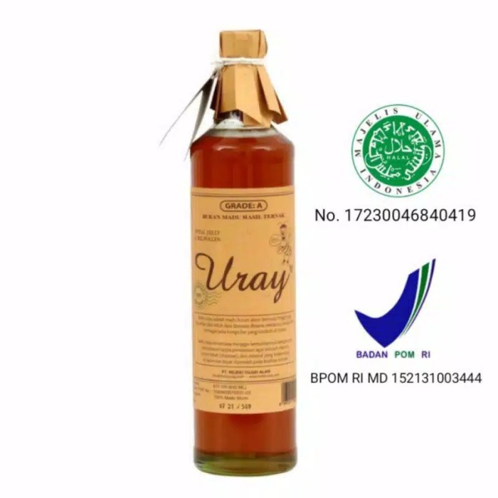

madu- madu uray 640 ml (875 gr) -madu.