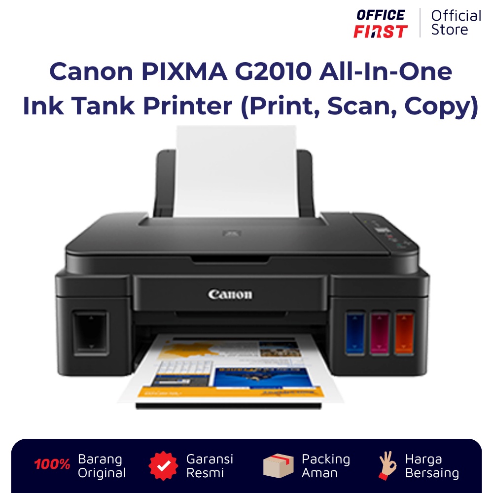 Printer Canon PIXMA G2010 - All in One - Ink Tank - Garansi Resmi