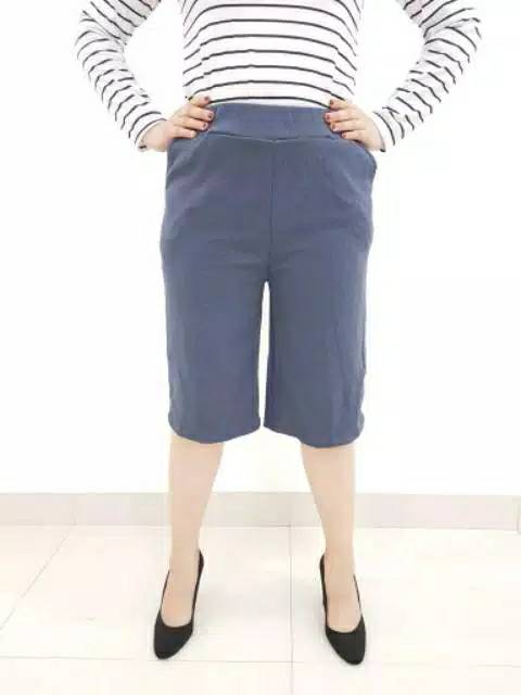 KULOT PENDEK JUMBO 7/8 // CELANA KULOT PENDEK JUMBO / KULOT PENDEK JUMBO WANITA