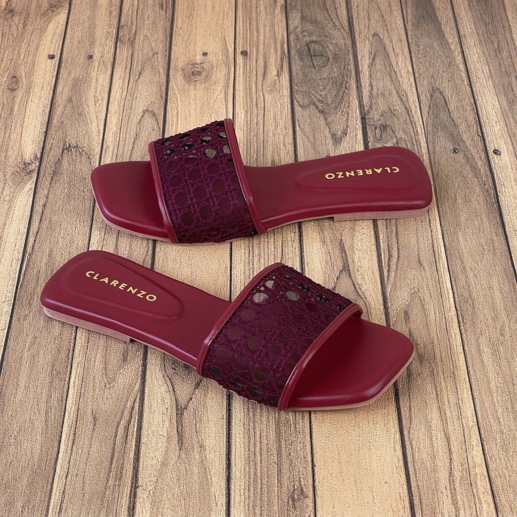 Sandal Wanita Teplek Terbaru Brokat Premium MB05- CLARENZO