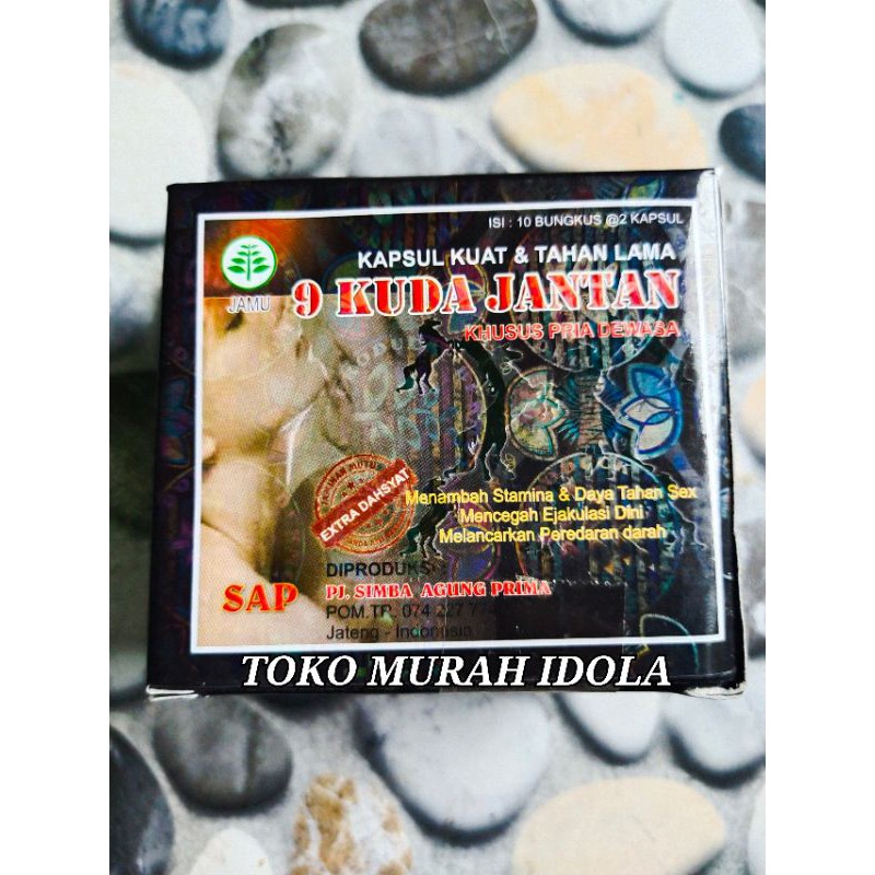 Kapsul 9 Kuda Jantan Herbal Alami