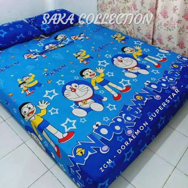 SEPREI KARAKTER DORAEMON TERLARIS UK 160x200