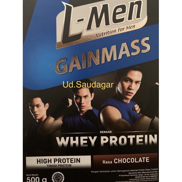 

L-Men Gain Mass Whey Protein Susu Suplemen Khusus Gym Penambah Massa Otot