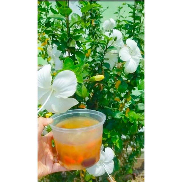 

Paket Peach Gum dessert