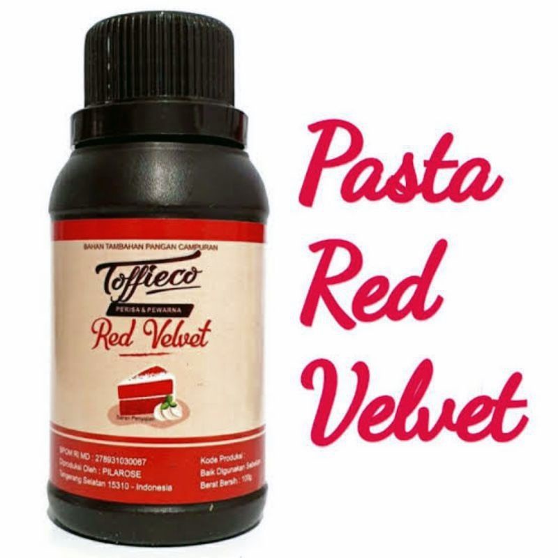 Toffieco pasta red velvet 100 g