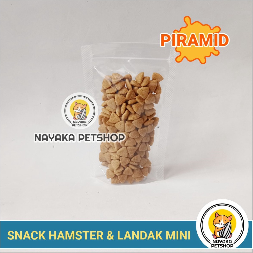 Snack Biskuit Hamster 50 gr Makanan Landak Mini Cemilan Extra Food