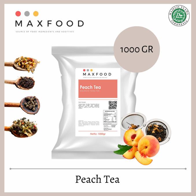 

[COD] [1KG] BUBUK MINUMAN TEH RASA PERSIK / PREMIX PEACH TEA [COD]