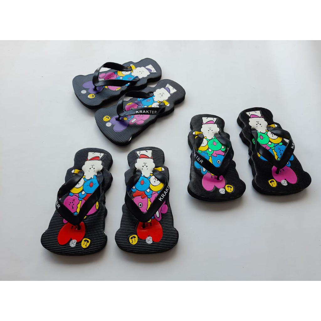 SANDAL ANAK PEREMPUAN SANCU BT21 TERBARU