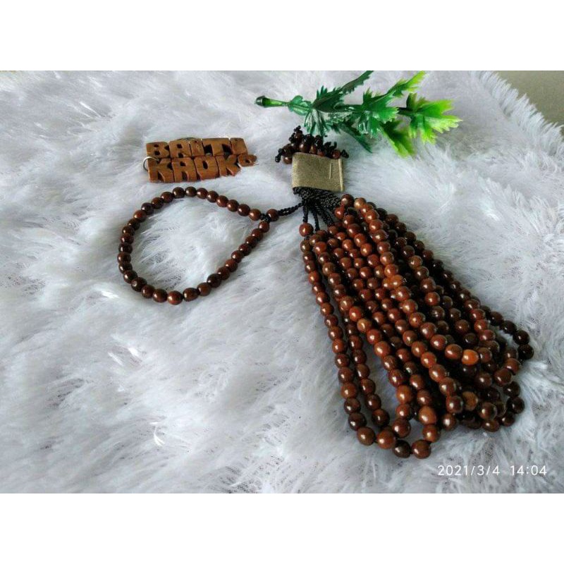 Gelang kaokah merica 33 coklat dan hitam 100% asli Bisa COD