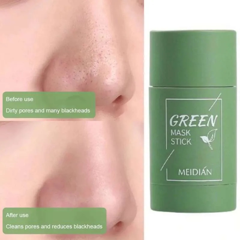 DBEST - [ COD ] GREEN STICK MASK MEIDIAN ORIGINAL 100% MASKER WAJAH GREEN TEA PEMBERSIH KOMEDO HIDUNG &amp; WAJAH