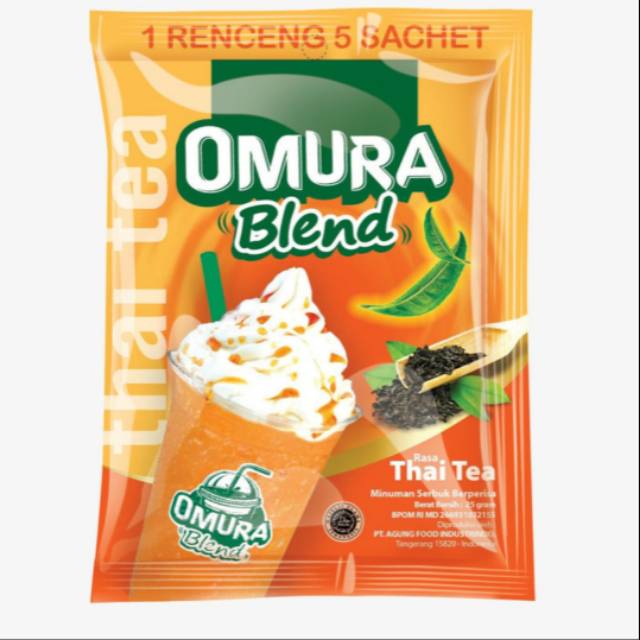 

[10Pcs] Omura Blend Rasa Thai Tea / Ice Blender