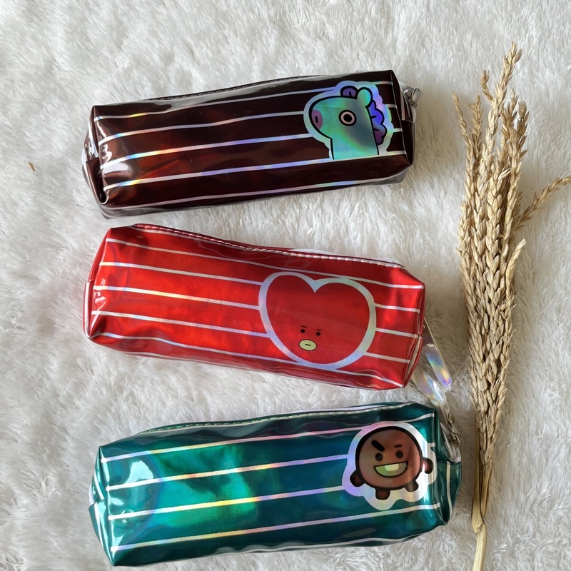 

Kotak Pensil Cute BTS Metallic Murah