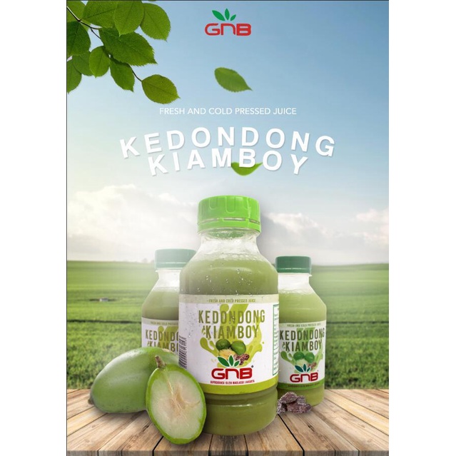 

Jus Kedondong Kiamboy GNB | Halal dan 100% Natural - 250ml