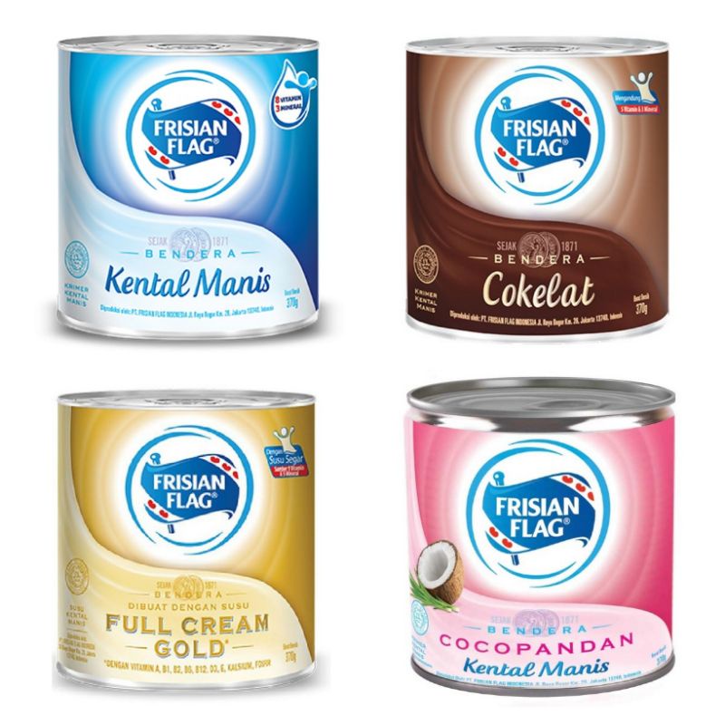 

SKM FF Susu Kental Manis Frisian Flag Full Cream Gold Cocopandan 370 g