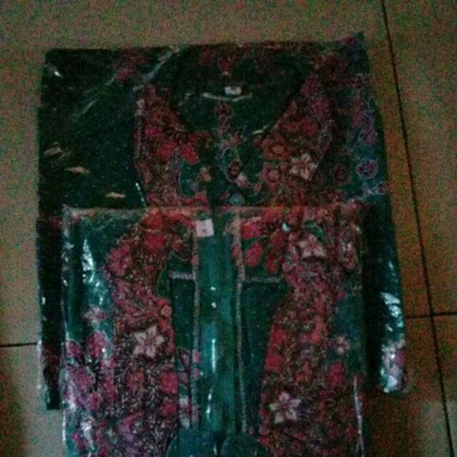 Batik Couple 080 Sarimbit Wanita Brukat Seragam Keluarga Katun Cibulan (harga Terpisah)