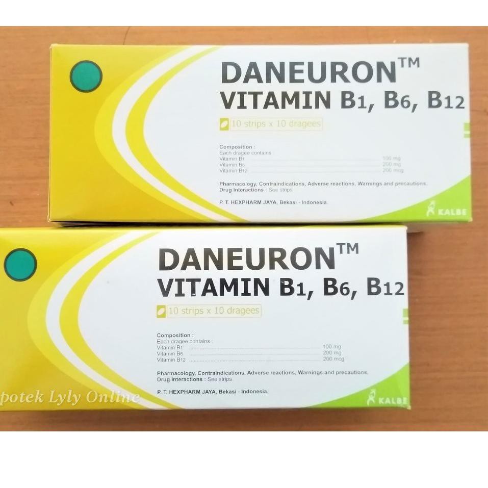 

➷LKB225 Daneuron Box 10 Strip Vitamin Neurotropik DiskonNow ♥