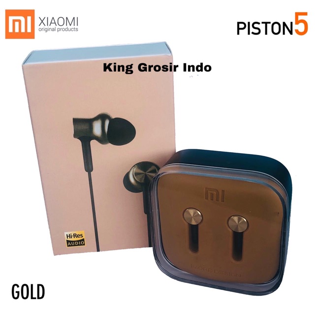 Headset Handsfree Earphone Xiaomi Piston 5 MI8 PRO HD Hi-Res Original 100% Hibrida HD Pro Earphones