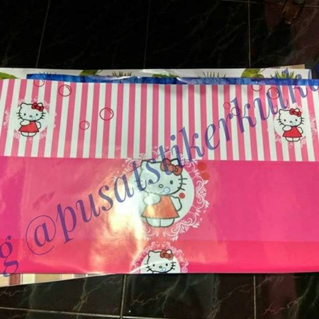 

Stiker kompor hello kitty