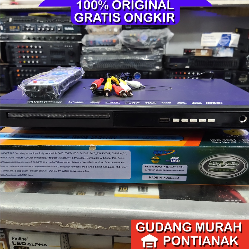 DVD Trisonic Body panjang plastik