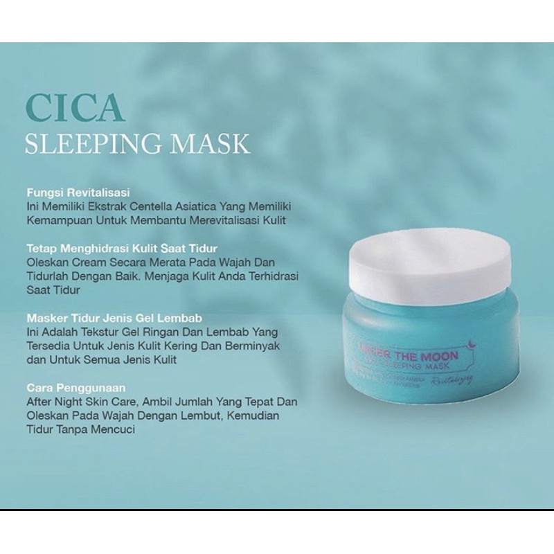 NABEEYA CICA SLEEPING MASK 50G