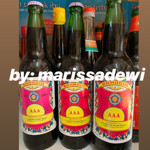 

[TERMURAH] Kecap Asin AAA Bahagia Cap Lowo