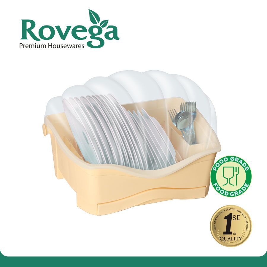  Rovega  Rak  Piring  Premium Dish Rack Shella  SDR 800 Food 