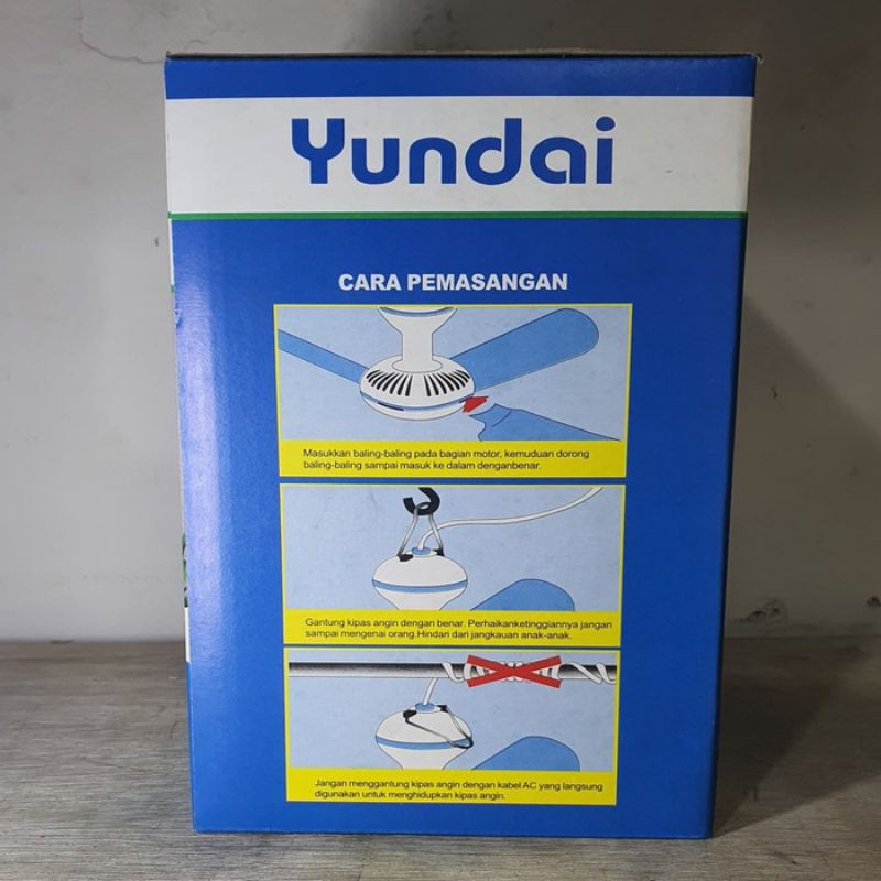 Kipas baling Awet angin kencang Kipas Baling Yundai 30 Watt CF 5601