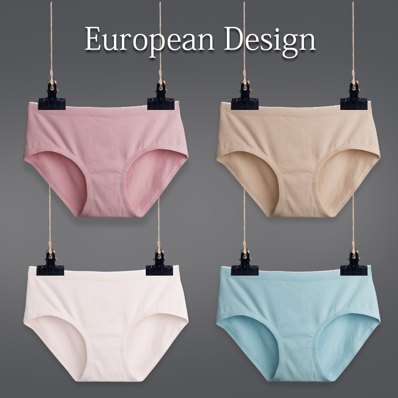 Celana Dalam Brief Motif Garis Bahan Katun untuk Wanita Celana Dalam Brief Motif Garis Bahan Katun untuk Wanita